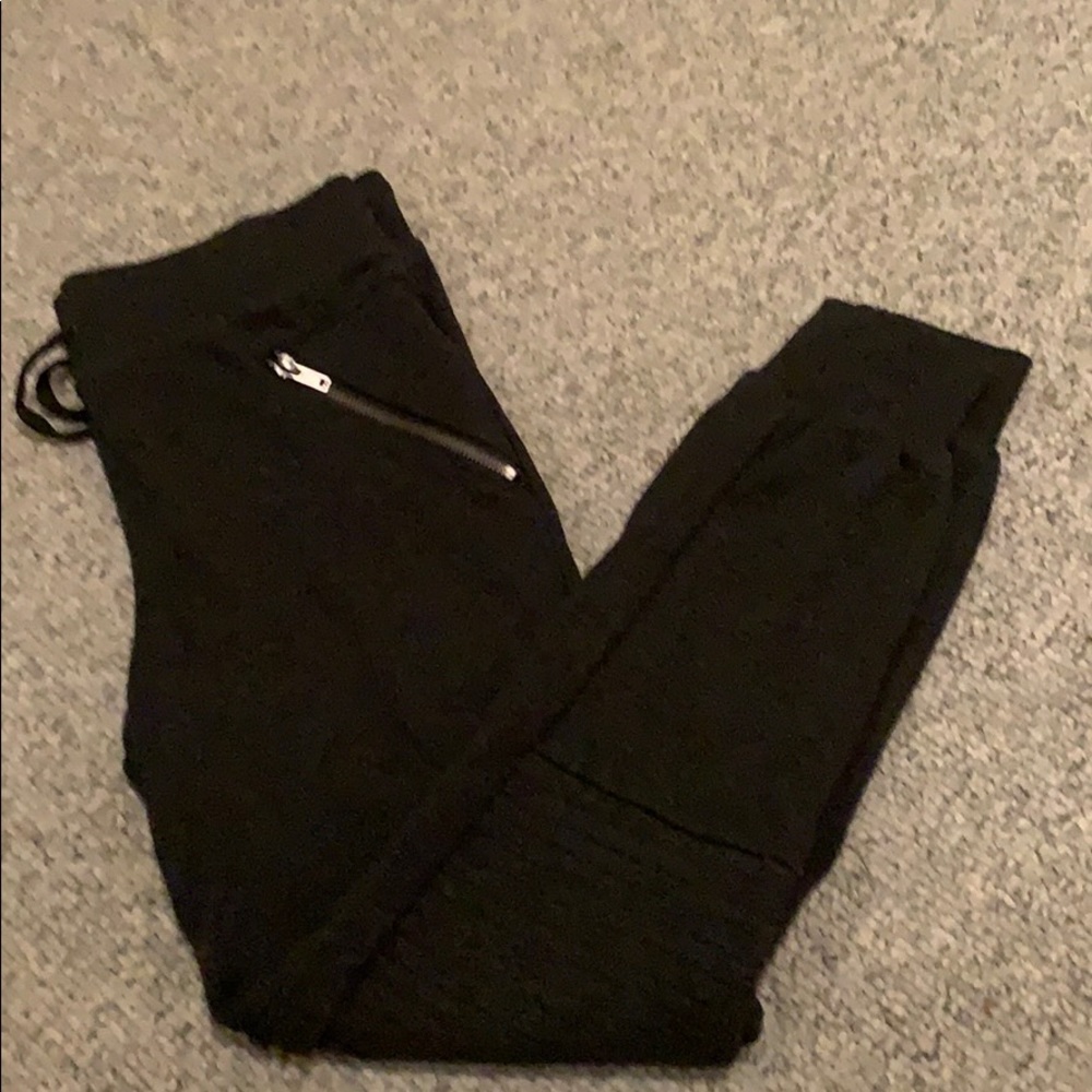 dark gray sweats